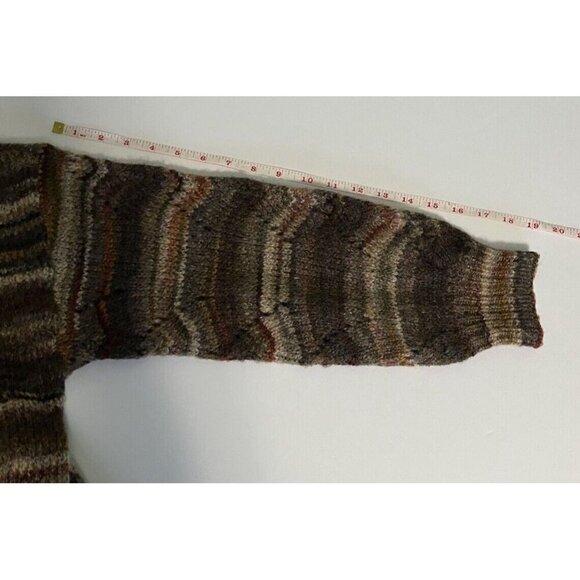 R D Style Mixed Stripe Pullover Women’s L Multicolour Jumper - Picture 8 of 11